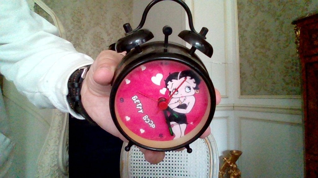 Réveil ( Betty Boop ), Enlèvement