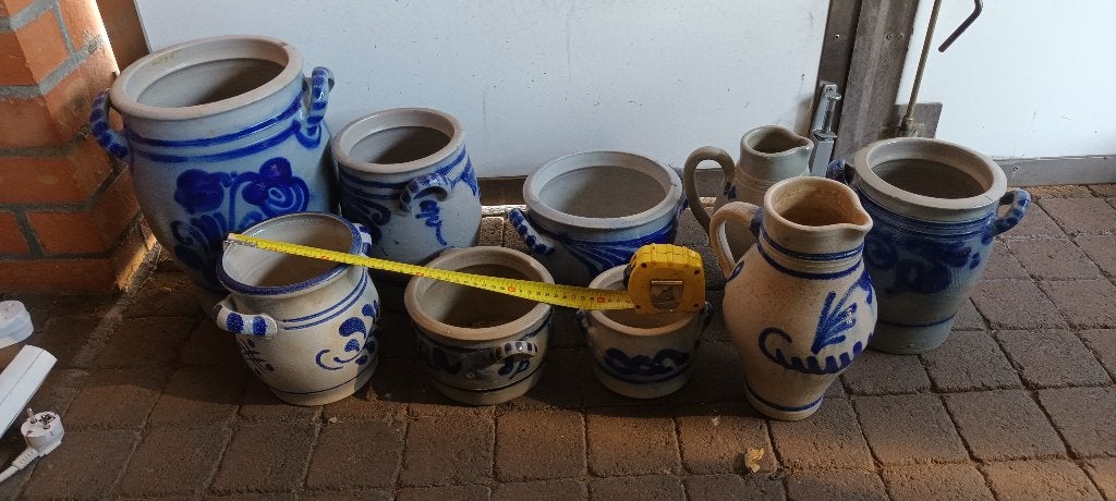 Oude smoutpotten, Ophalen