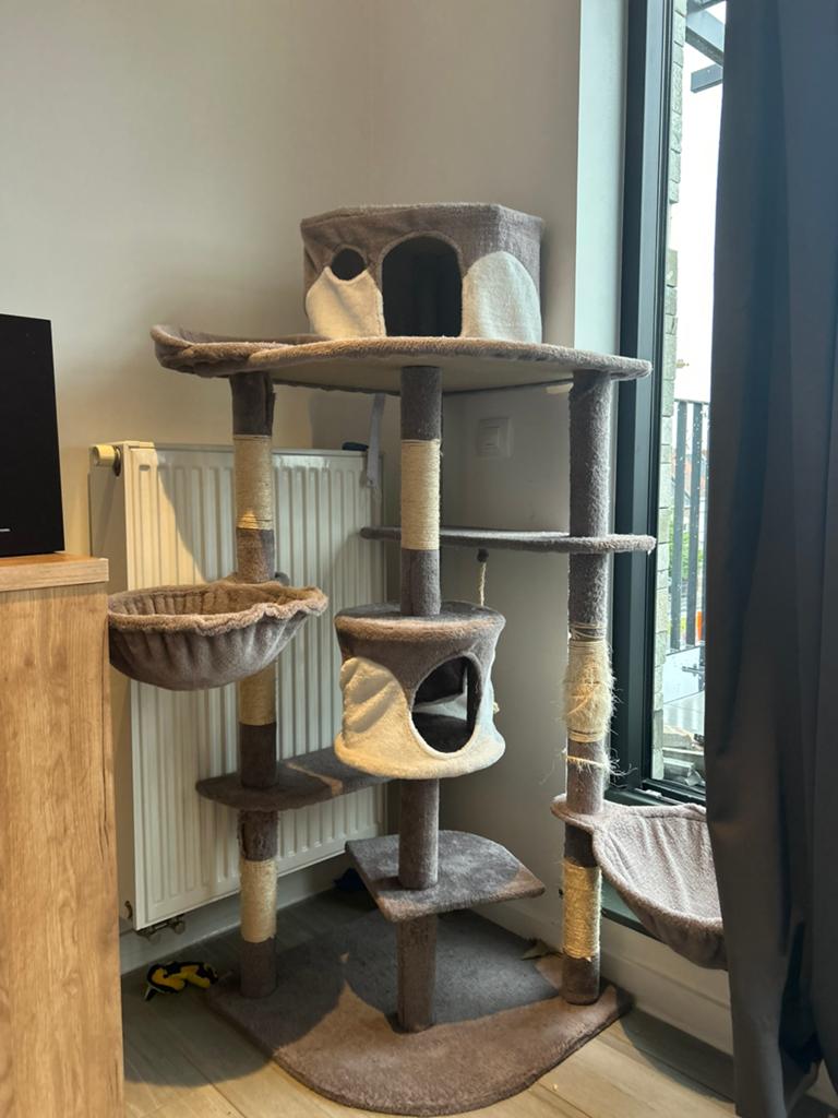 Grote kattenkrabpaal te koop – goede staat!, Dieren en Toebehoren, Ophalen of Verzenden, Zo goed als nieuw, Krabpaal