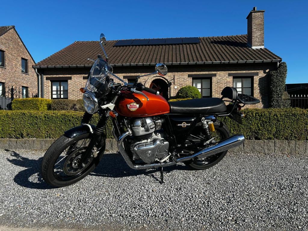 Royal Enfield Interceptor 650, Motoren, 2 cilinders, Bedrijf, Overig, Minimaal motorrijbewijs A2