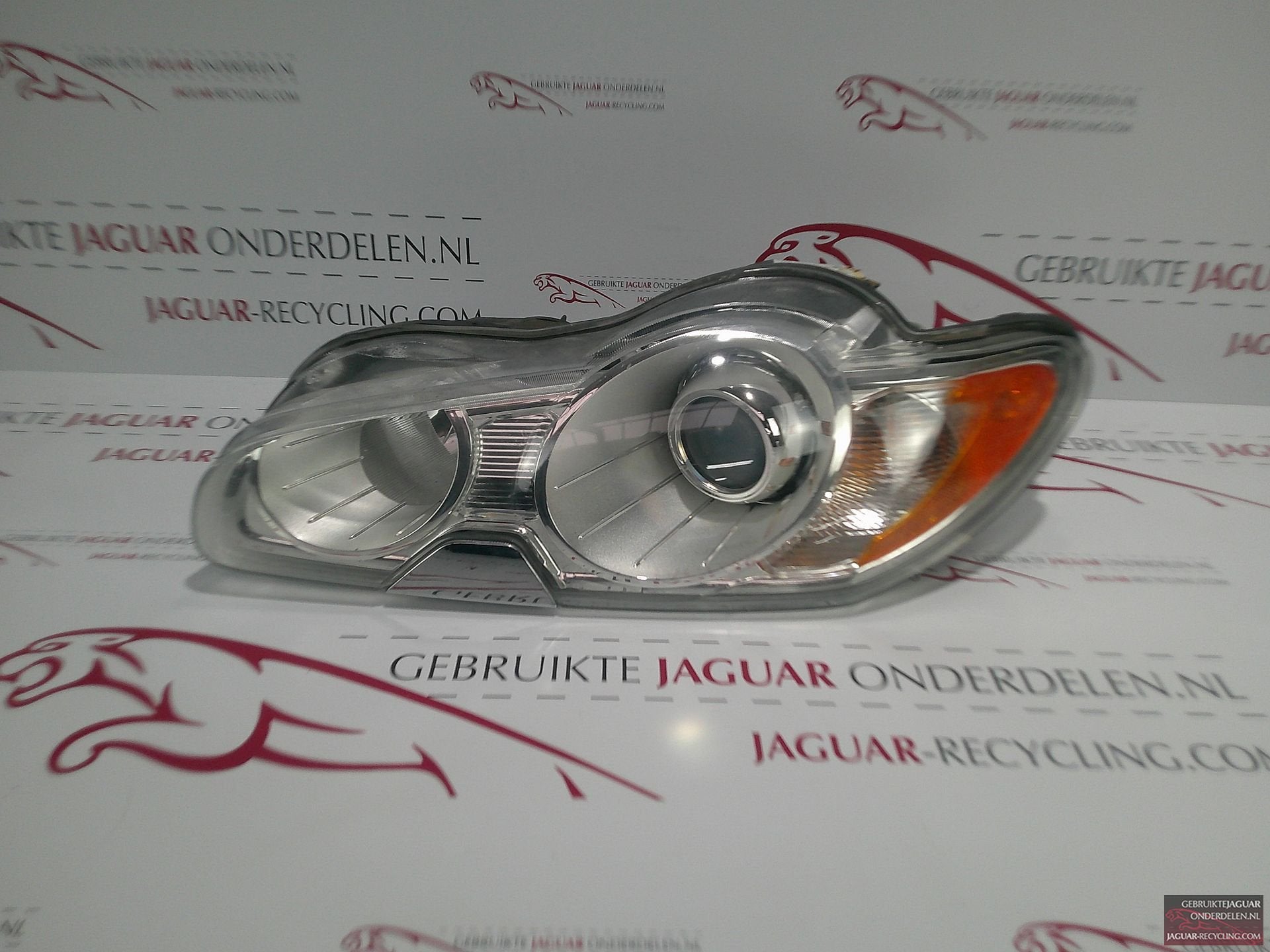 Koplamp Jaguar XF links 2008-2011 halogeen C2Z30857, Auto-onderdelen, Gebruikt, -, Ophalen of Verzenden, Jaguar