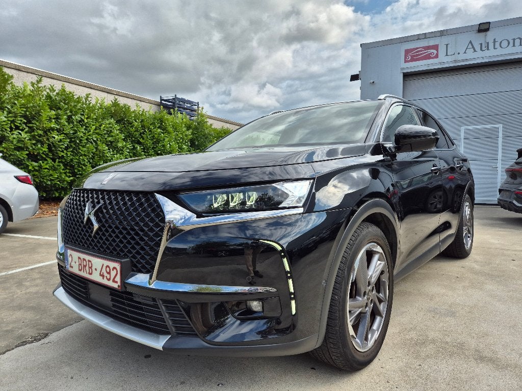 DS7 Crossback PHEV 1.6 E-TENSE / HYBRID / RIVOLI / 2022 !, Auto's, Automaat, 4 cilinders, Zwart, Leder