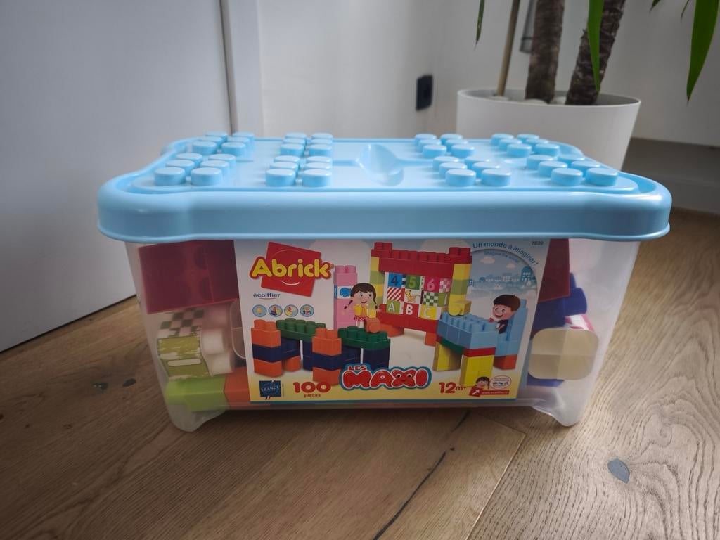 Abrick maxi blokken met doos, Enfants & Bébés, Jouets | Blocs de construction, Enlèvement, Utilisé, Abrick