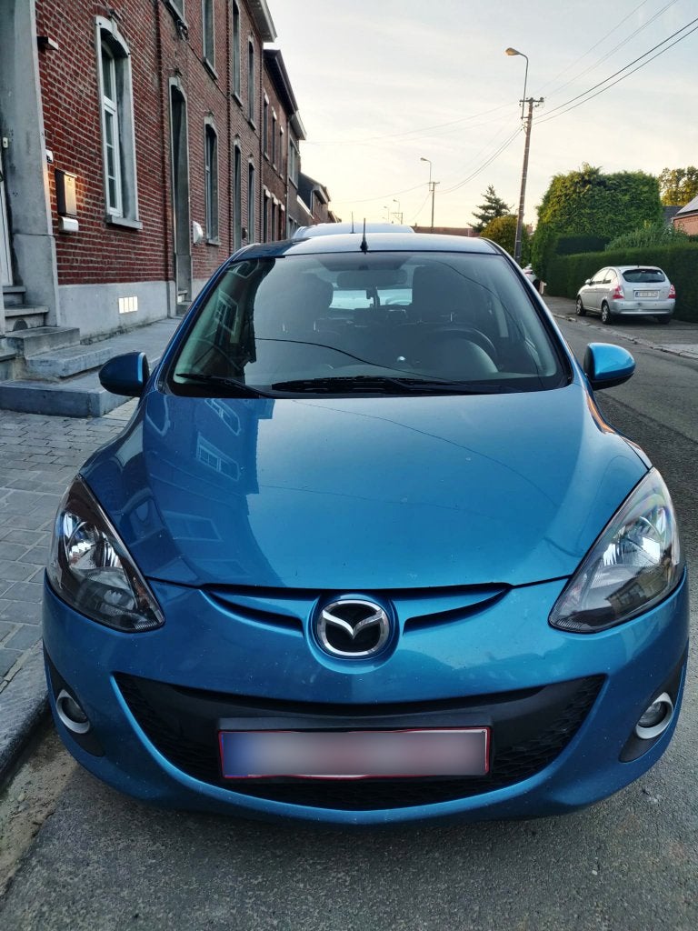 Mazda 2 à vendre, Auto's, Voorwielaandrijving, Euro 5, Stof, Zwart