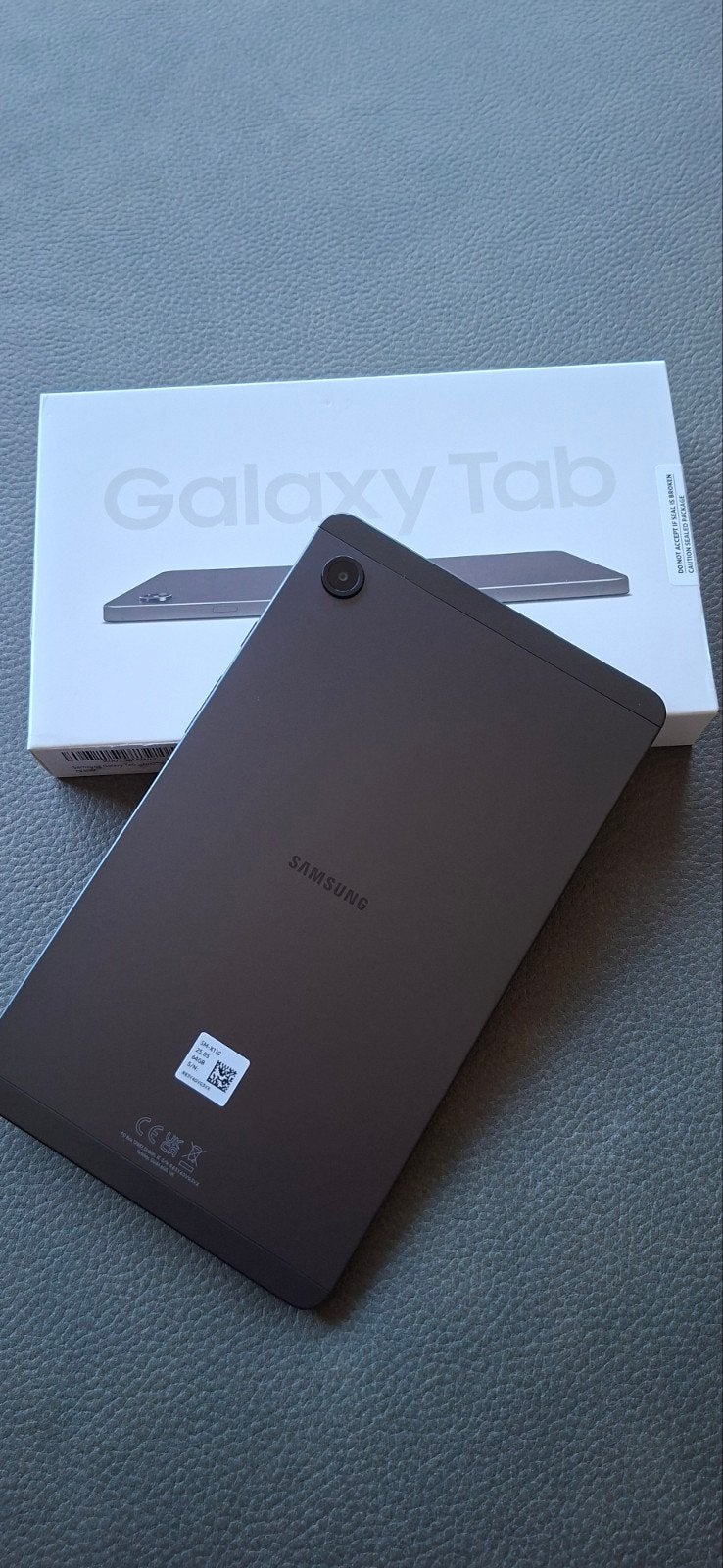 SAMSUNG-GALAXY-TAB A9-8.7" +HOES(2)-SCREENPROTEC-3MAAND OUD, Ophalen of Verzenden, 128 GB