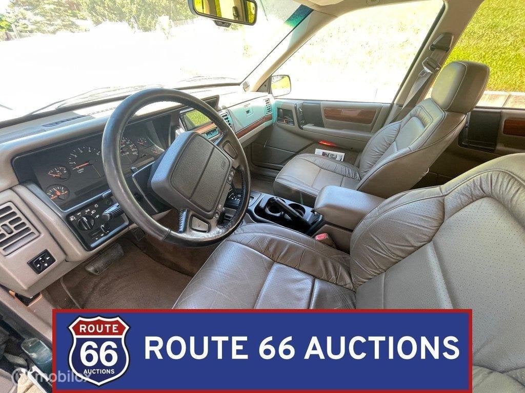 Jeep Grand Cherokee Limited | 1992 | Route 66 Auctions, Autos, Oldtimers & Ancêtres, Jeep, Achat, Entreprise, Boîte manuelle