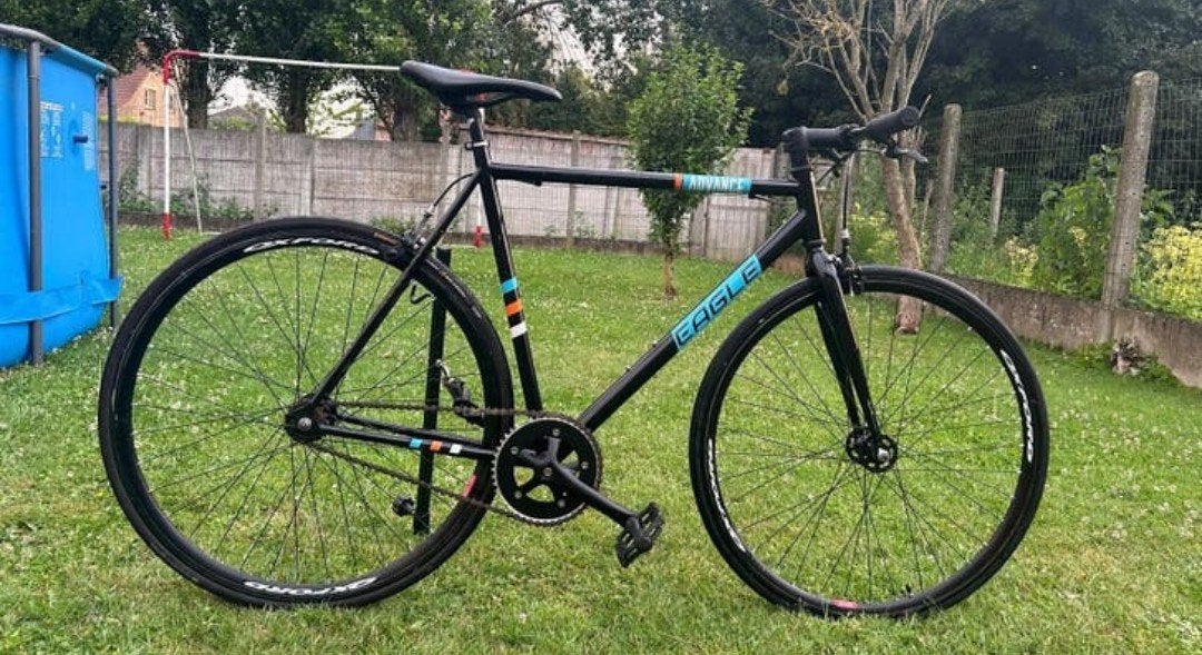 Eagle Advance singlespeed/fixed gear fiets met flip-flop naa, Ophalen