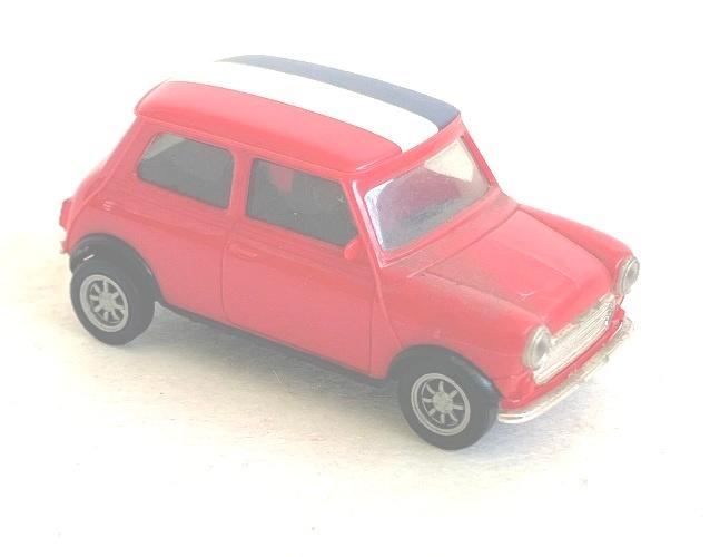 Mini Cooper rood Herpa * NEDERLAND *., Hobby en Vrije tijd, Modelauto's | 1:87, Gebruikt, Auto, Herpa, Ophalen