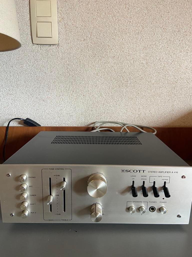 Scott A416, Audio, Tv en Foto, Versterkers en Ontvangers, Ophalen, Gebruikt, Overige merken