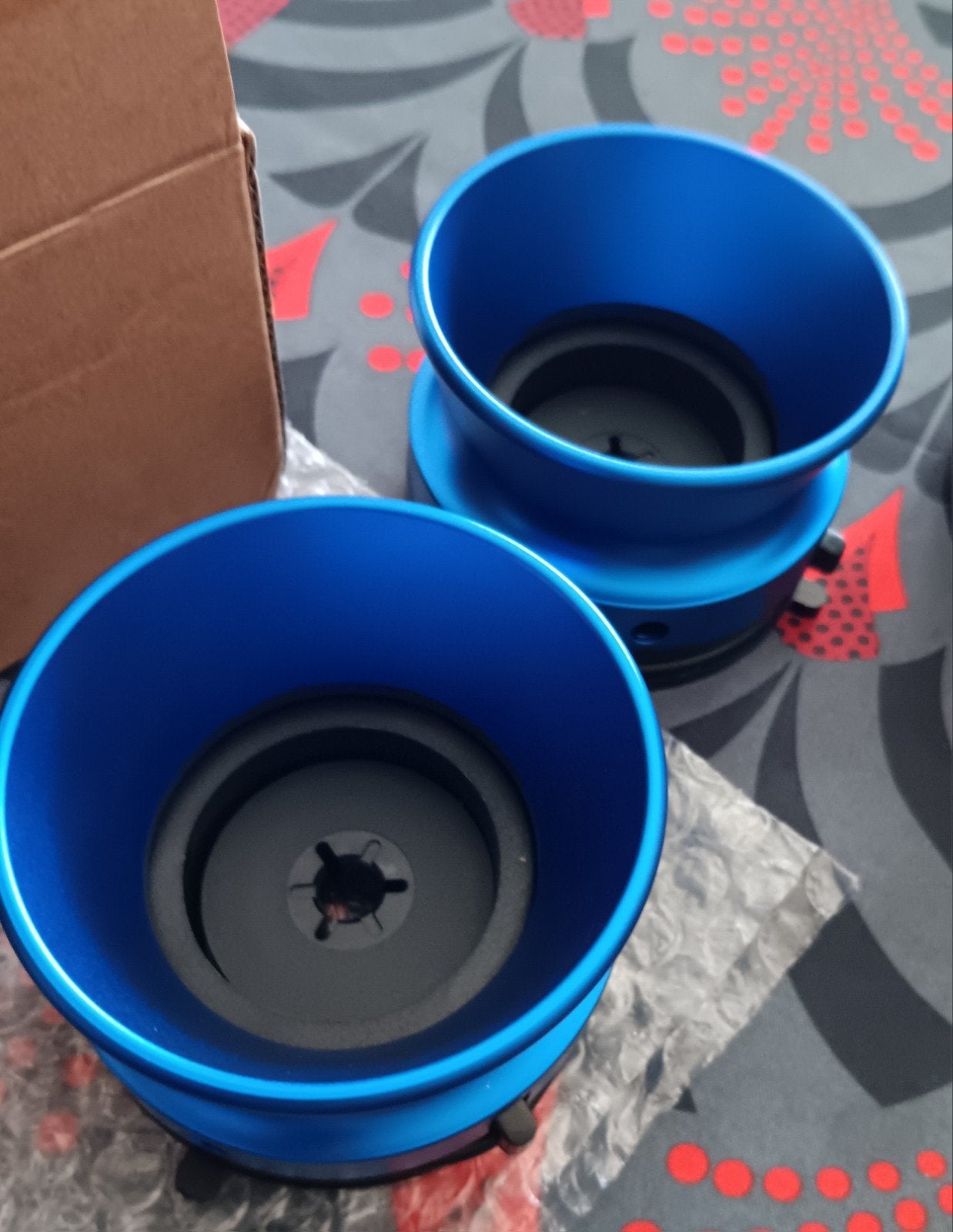 nabs kelken blauw, Verzenden