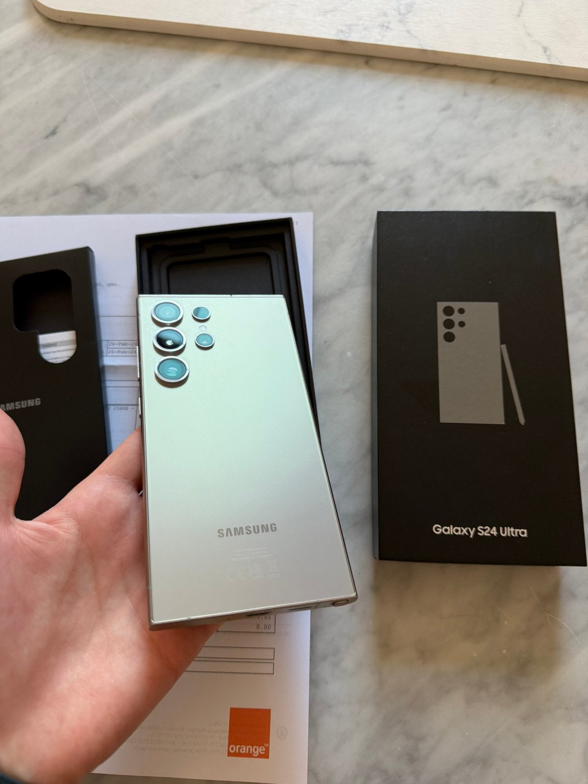 Samsung Galaxy S24 Ultra 256GB Gray Titanium, Télécoms, Enlèvement ou Envoi