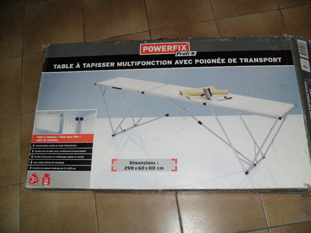 powerfix behangtafel, Ophalen, Nieuw