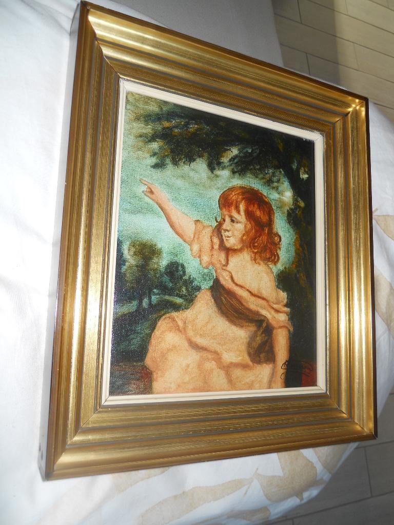peinture baroque abrupte, Enlèvement