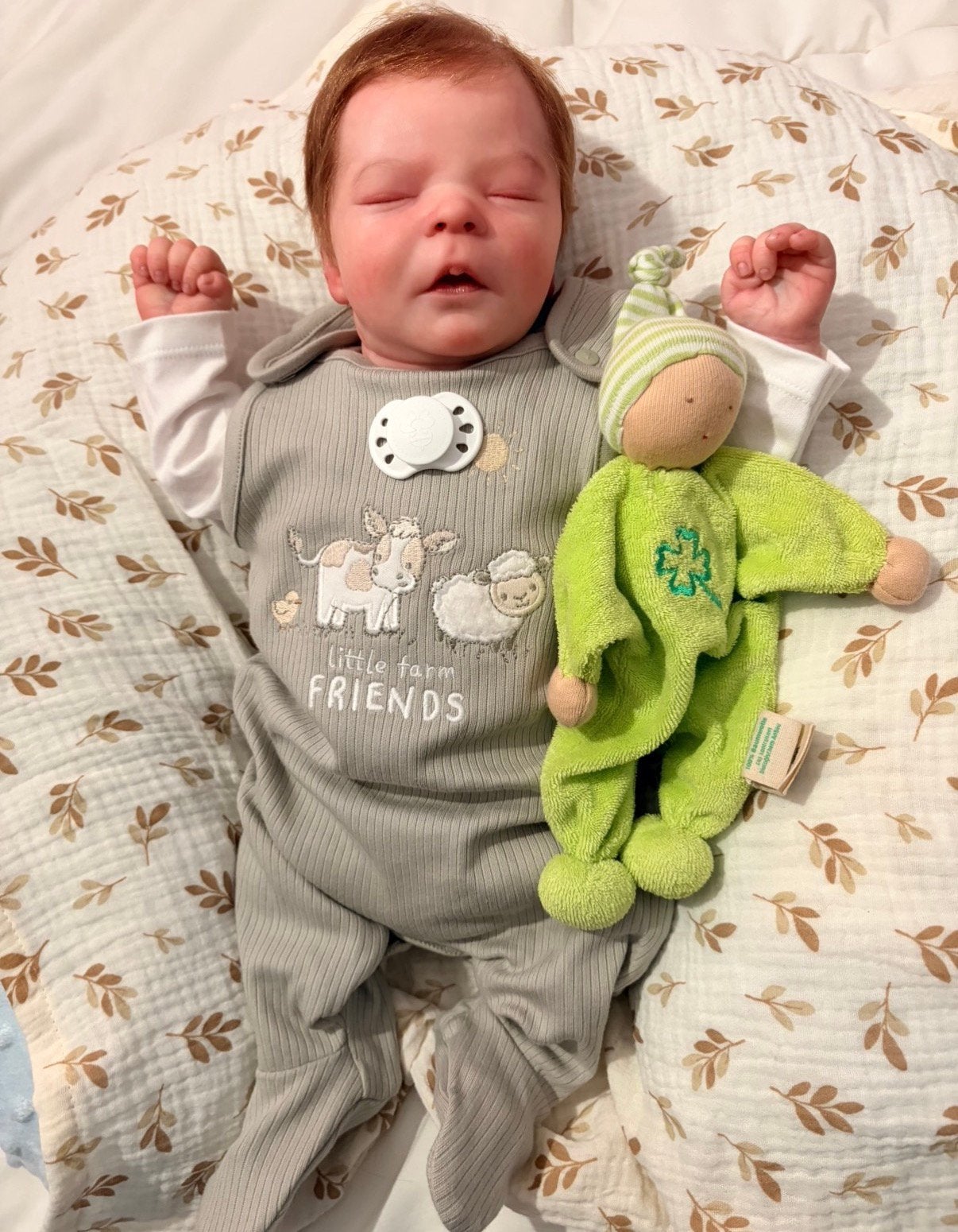 Reborn darren, Verzamelen, Poppen, Ophalen of Verzenden, Zo goed als nieuw