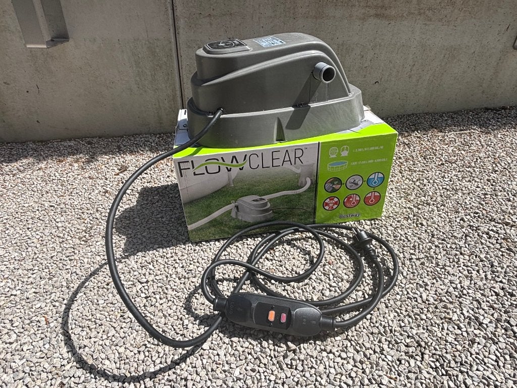 Elekrische zwembadverwarming Bestway, Tuin en Terras, Zwembad-toebehoren, Ophalen of Verzenden, Zo goed als nieuw, Zwembadpomp