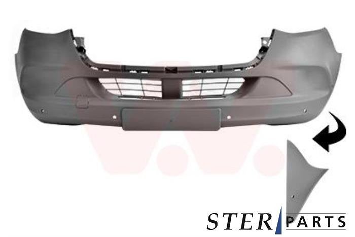 Voorbumper van een Mercedes Sprinter (9B51), 12 maanden garantie, -, Nieuw, Ophalen of Verzenden