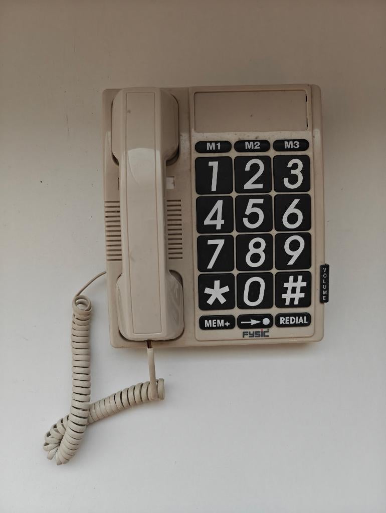 Senioren telefoon met grote toetsen, Enlèvement ou Envoi, Utilisé