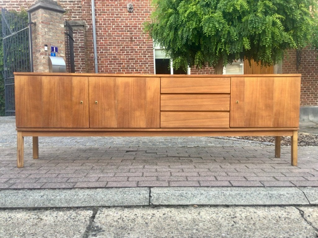 Vintage Sideboard 1970s XXL 240cm, Huis en Inrichting, Ophalen, Gebruikt