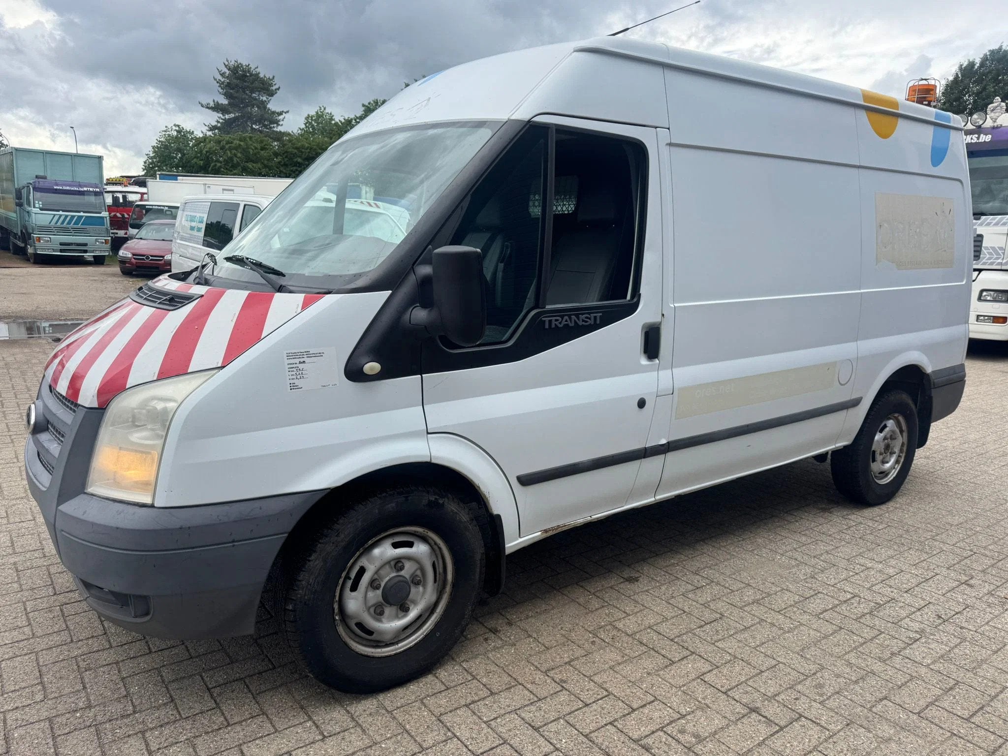 Ford Transit *4X4-BELGIAN ORIGINE-EURO5* (bj 2012), Autos, Camionnettes & Utilitaires, 2198 cm³, Euro 5, Achat, Entreprise