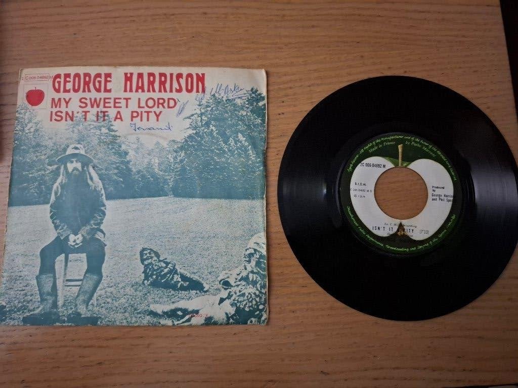 45T GEORGE HARRISON My sweet lord 1970 C006 04692M, Verzenden, Gebruikt