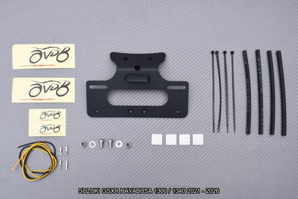 Support de plaque SUZUKI GSXR HAYABUSA 1300 / 1340 2021 2026, Motos, Accessoires | Autre, Neuf, Enlèvement ou Envoi