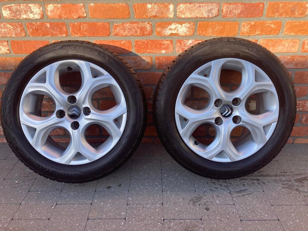 Citroën C3 1.6HDi Exclusive wielen 16”, Ophalen, Gebruikt, 16 inch, Band(en)