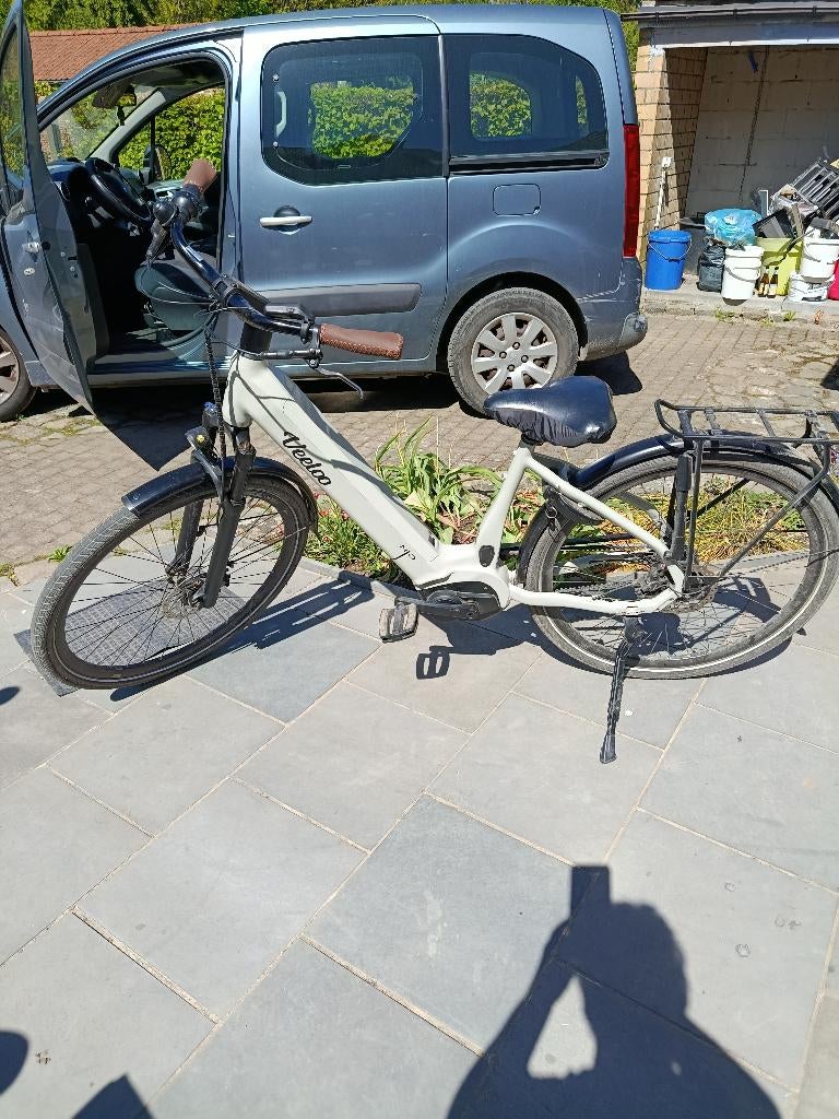 Fiets, Fietsen en Brommers, Fietsen | Dames | Damesfietsen, Gebruikt, 47 tot 50 cm, Versnellingen, Schijfrem