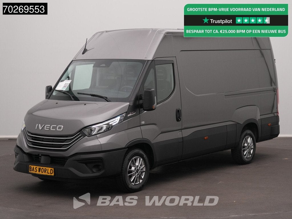 Iveco Daily 35S21 BPM VRIJ! 3.0L Automaat 210PK 3,5t Trekhaa, Autos, Neuf, Argent ou Gris, Achat, Euro 6