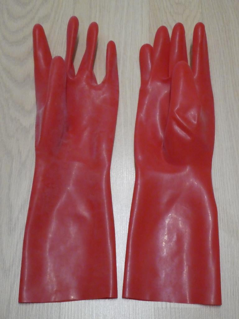 Handschoenen Rubber Rood, Ophalen of Verzenden, Nieuw
