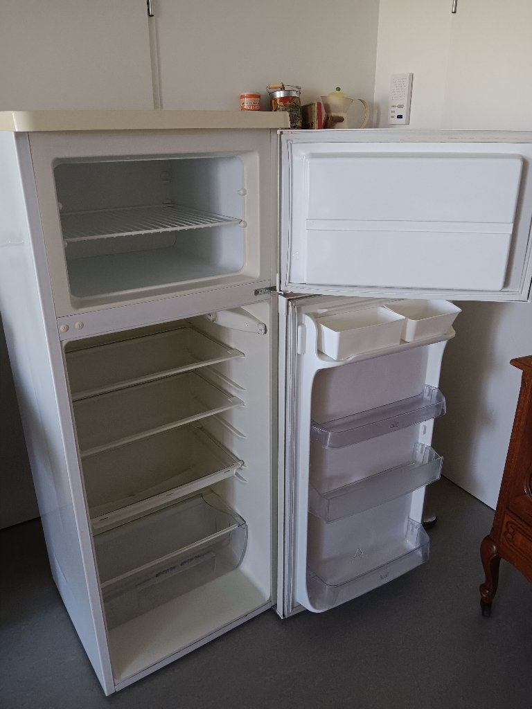 Réfrigérateur avec congélateur, 120 à 140 cm, Avec compartiment congélateur, Enlèvement, Utilisé