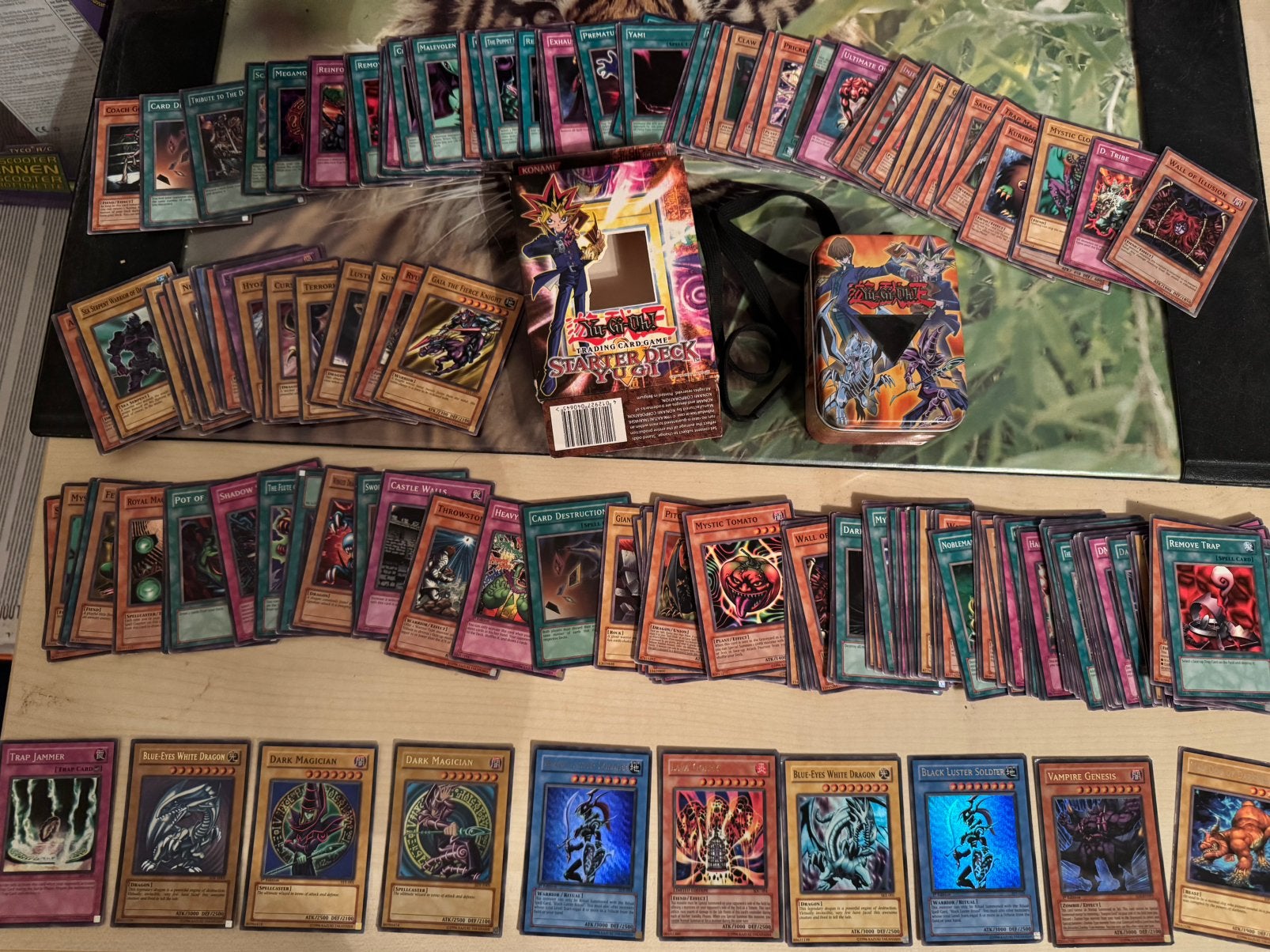 Yu-gi-Oh! verzameling, Ophalen of Verzenden, Zo goed als nieuw, Meerdere kaarten