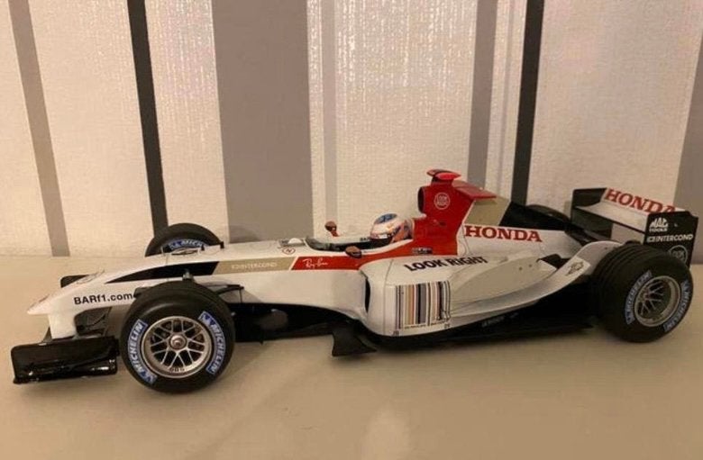 F1 Bart/Honda 2004, Enlèvement, Comme neuf