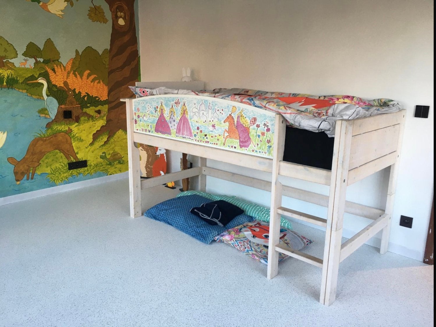 Kinderbed van Lifetime, Ophalen, Gebruikt, Halfhoogslaper