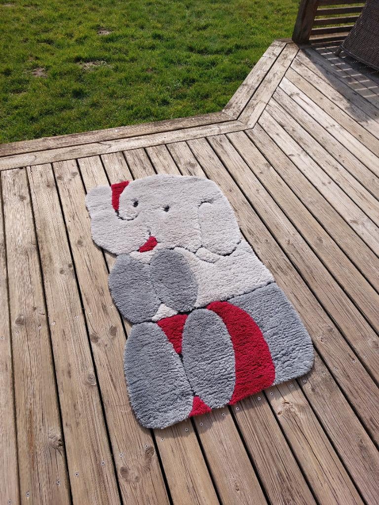 Tapijt kinderkamer olifant, Kinderen en Baby's, Ophalen, Gebruikt, Overige typen