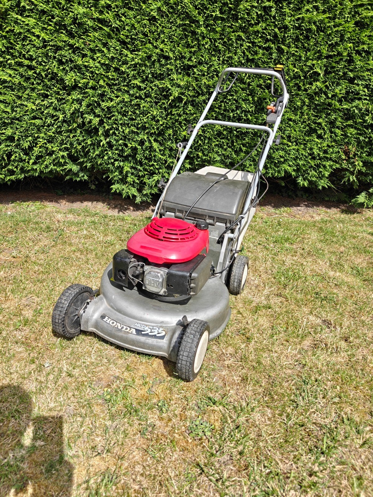 Honda hrd 535, Ophalen