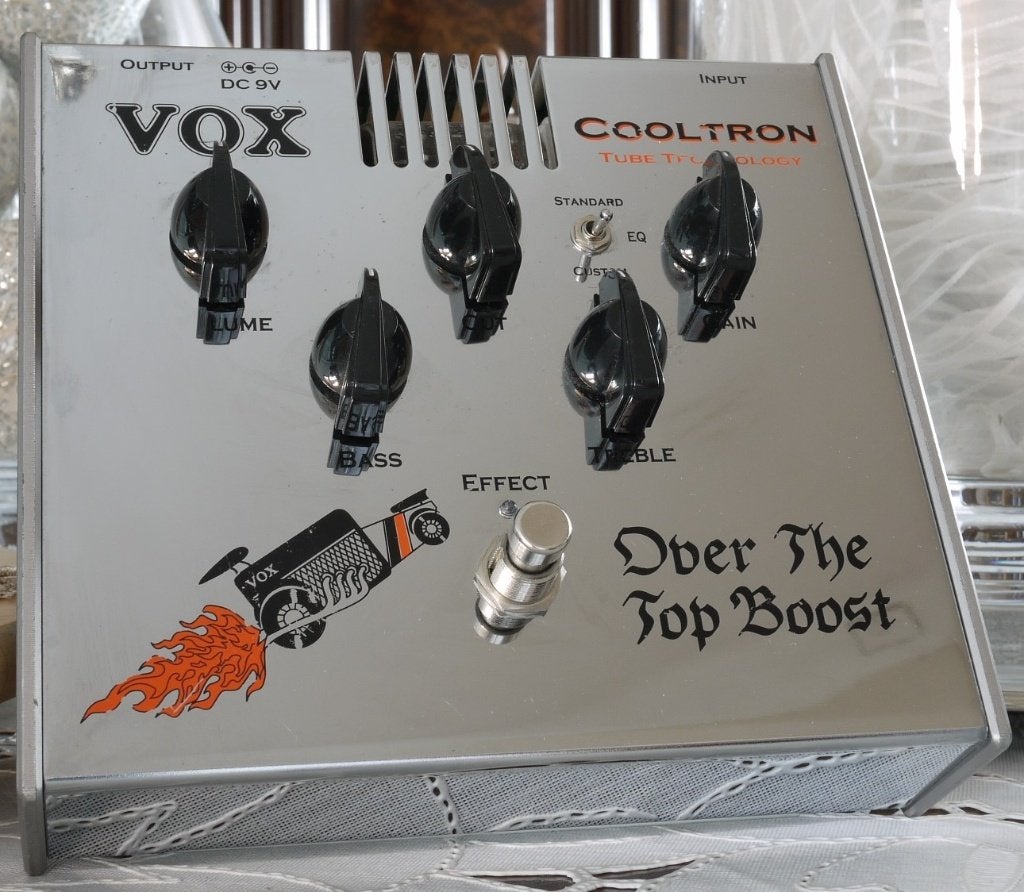Vox Cooltron Over The Top Boost, Enlèvement ou Envoi, Utilisé, Distortion, Overdrive ou Fuzz