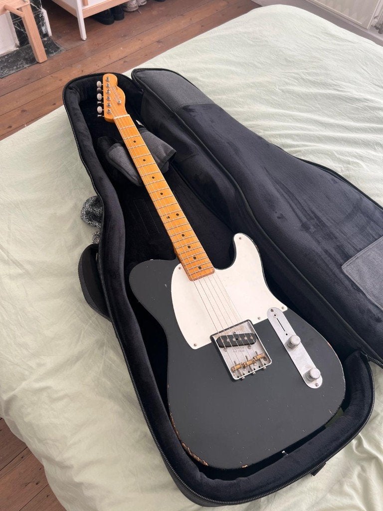 Hayride Pine Esquire (Musikraft, Fender CS ...), Muziek en Instrumenten, Snaarinstrumenten | Gitaren | Elektrisch, Gebruikt, Solid body