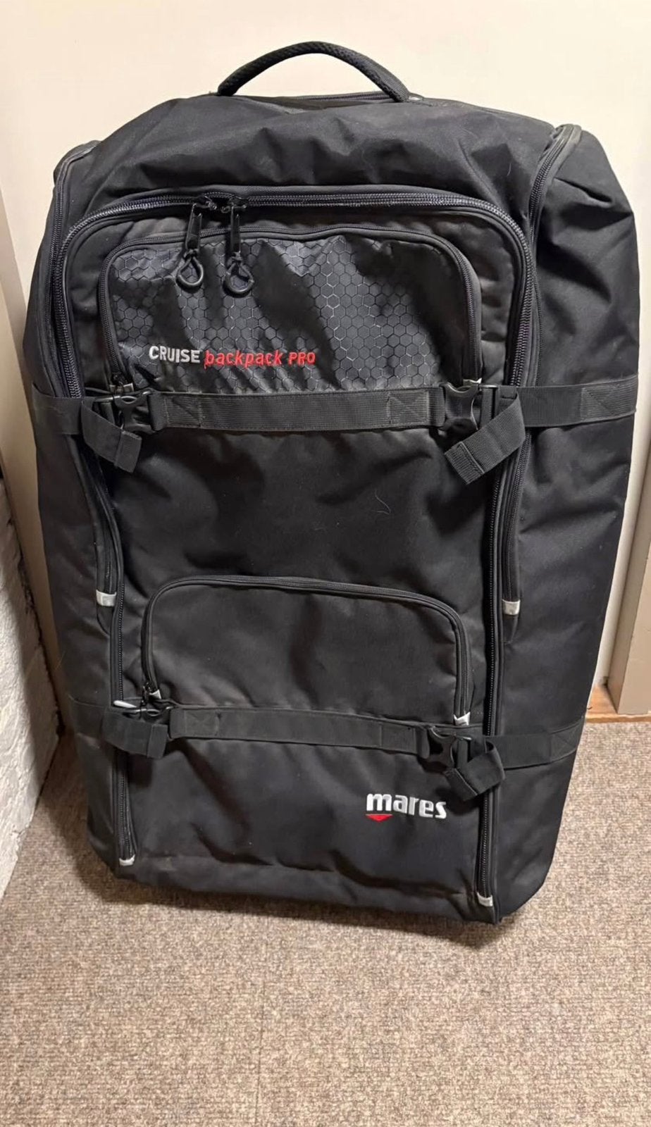 Mares Cruise Backpack Pro 128l duiktas, Sports nautiques & Bateaux, Plongée, Enlèvement, Comme neuf