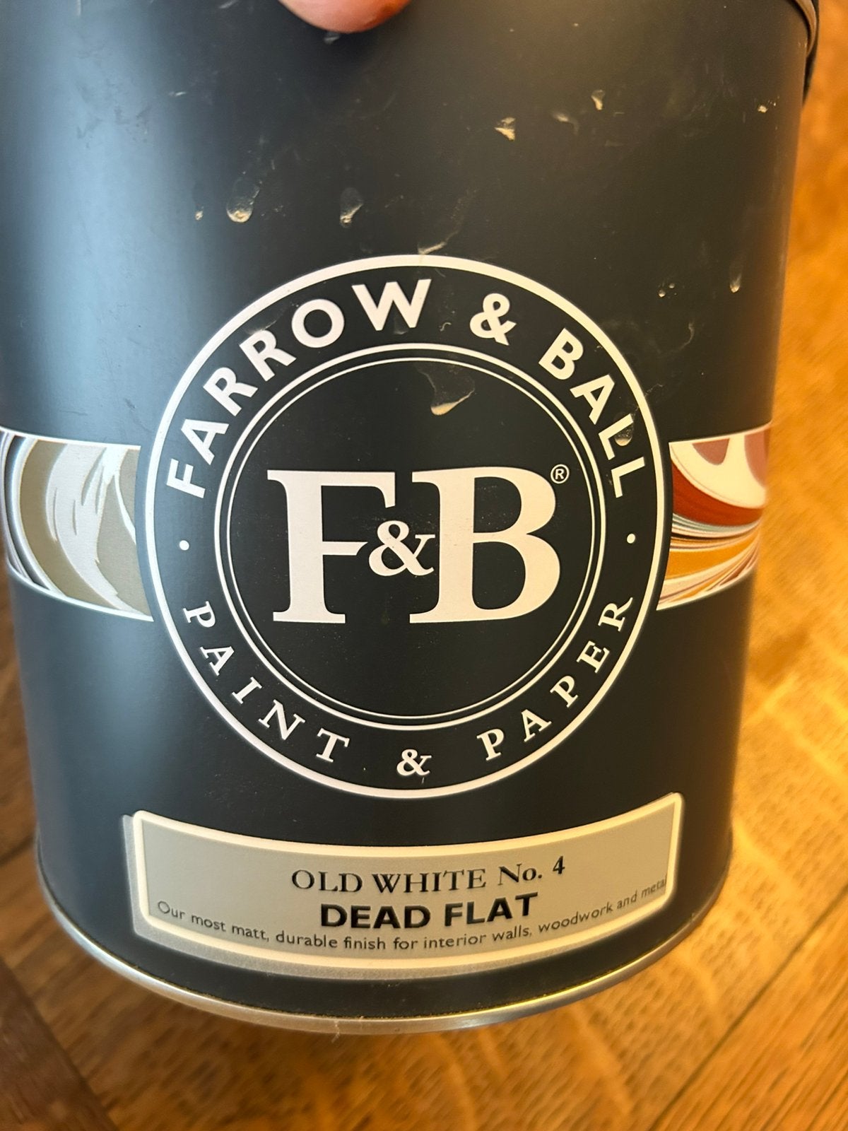 Peinture Farrow & Ball old white 4, Bricolage & Construction, Neuf, Moins de 5 litres, Enlèvement ou Envoi, Peinture