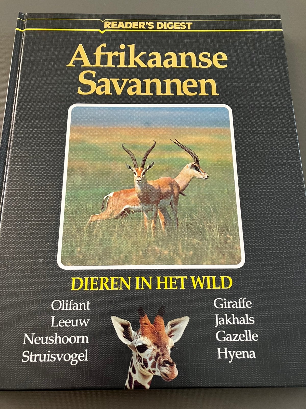 Afrikaanse Savannen, wilde dieren., Livres, Animaux & Animaux domestiques, Enlèvement ou Envoi, Comme neuf