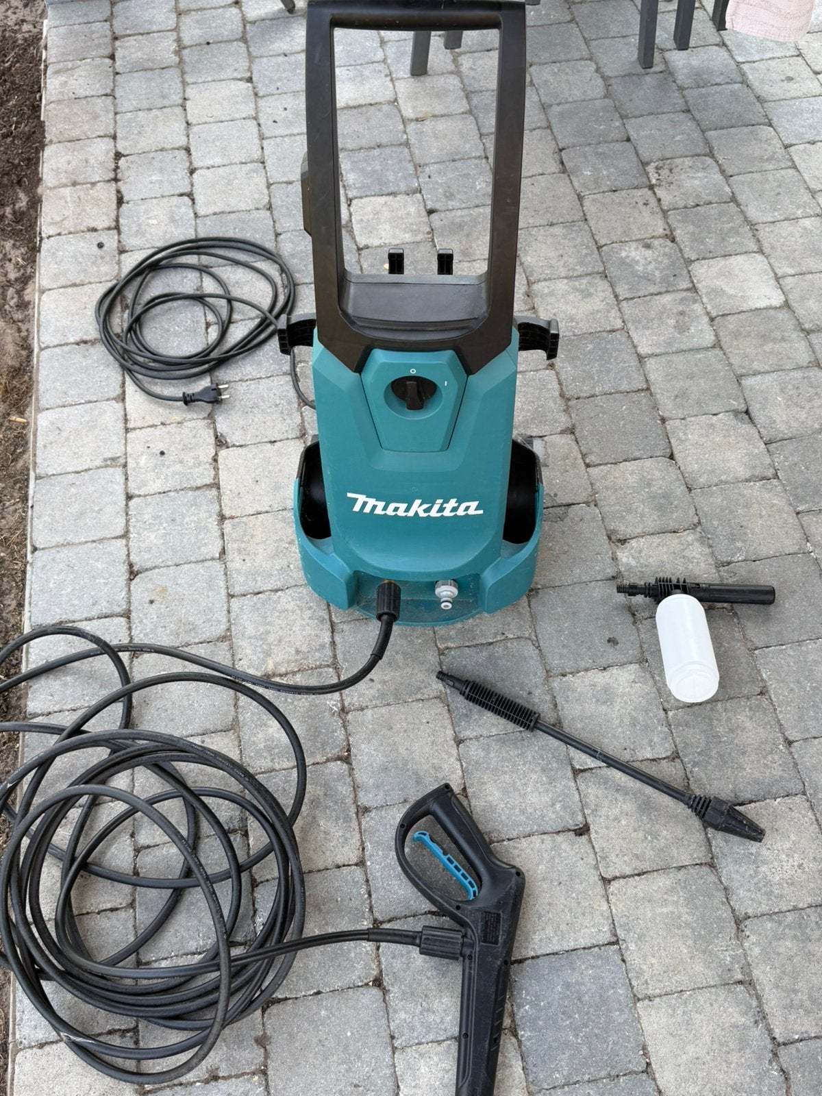 Makita HW1200 hogedrukreiniger, Tuin en Terras, Hogedrukreinigers, Ophalen, Gebruikt, Elektrisch