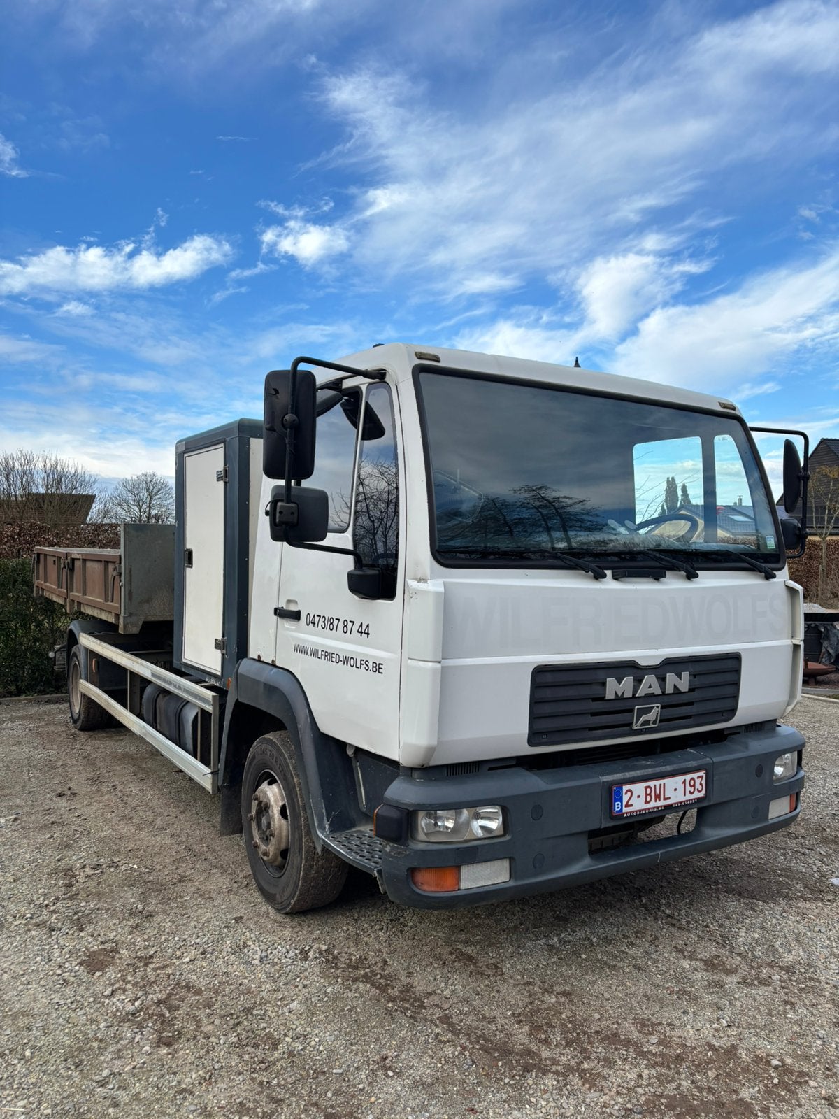 MAN vrachtwagen 12 ton, Autos, Achat, MAN, Diesel, Particulier