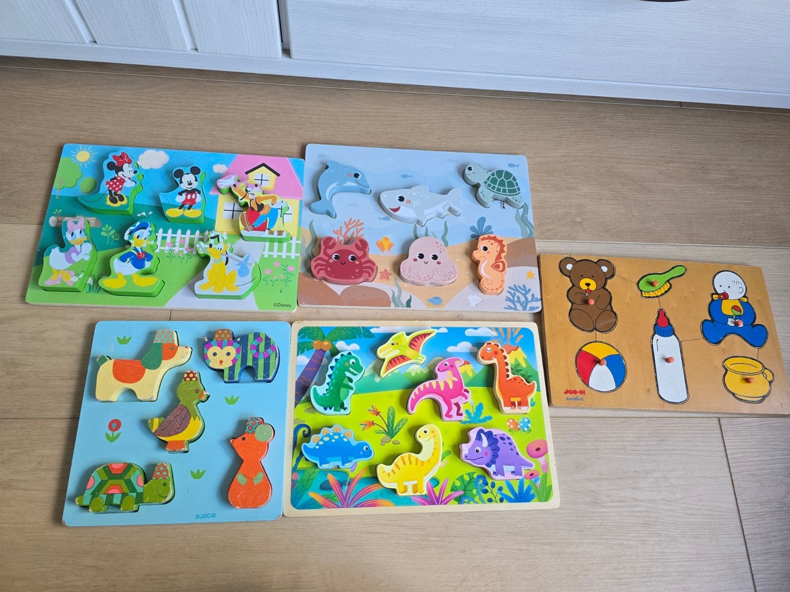 Verschillen speelgoedjes en puzzels baby/peuter, Ophalen of Verzenden