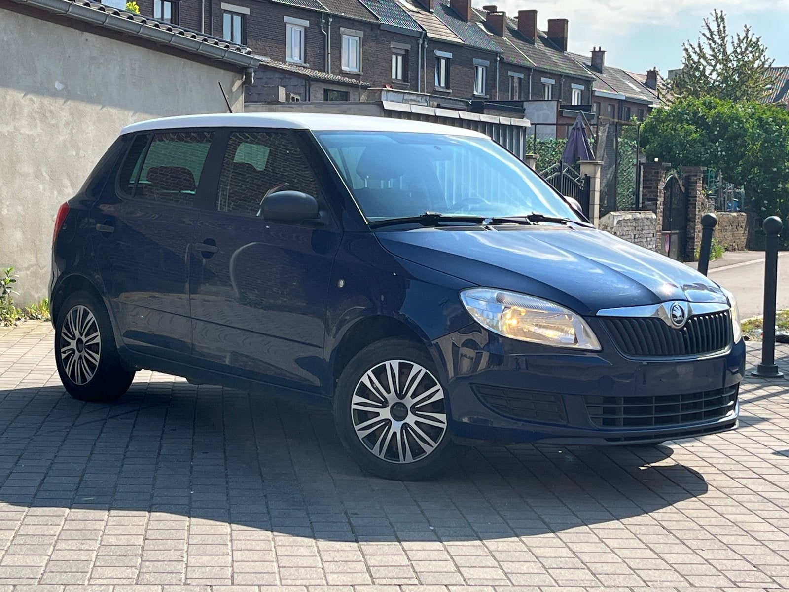 SKODA FABIA 1.2 /Essence / 2015 / Euro 5b, Auto's, Skoda, Euro 5, Blauw, 1198 cc, Leder