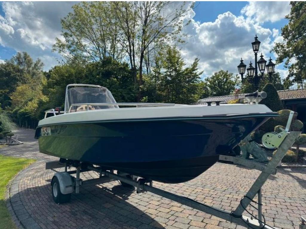 Leuke sloep met mercury 30pk, Watersport en Boten, Speedboten, Ophalen, Overige merken, Gebruikt, Viertaktmotor