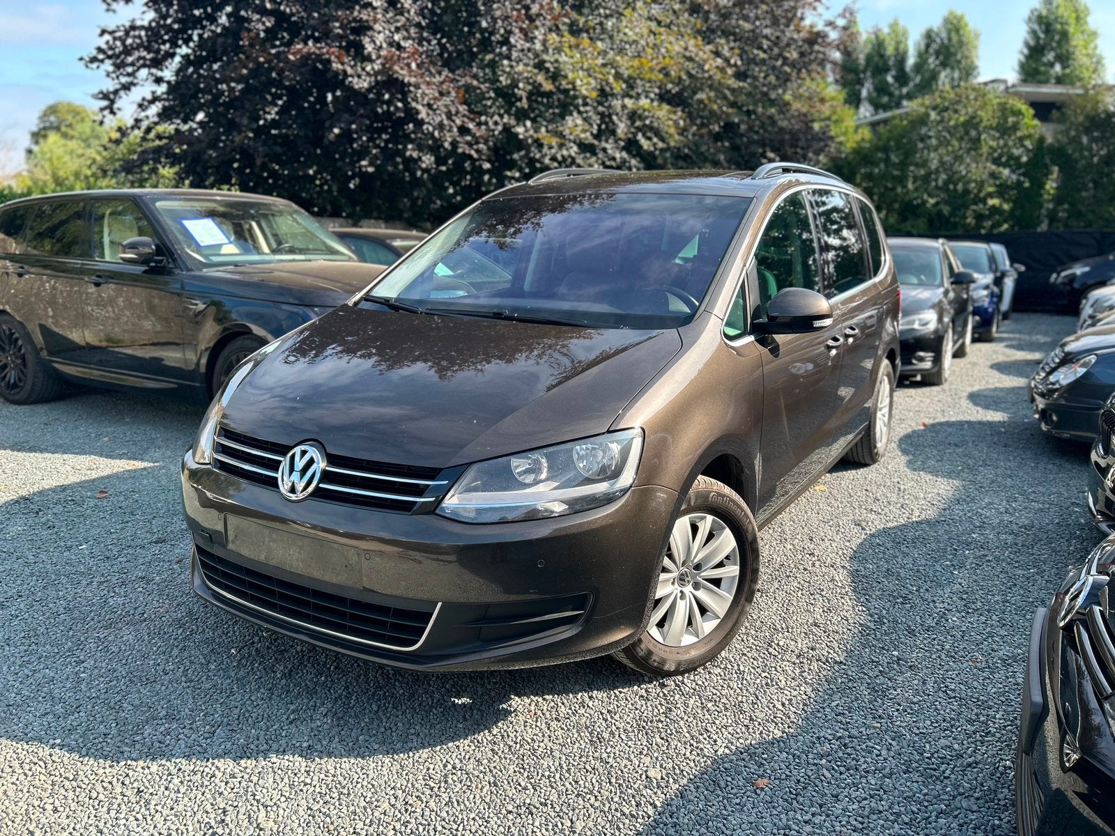 Volkswagen Sharan 2.0 TSI Benzine **7-zits** Automaat DSG, Automaat, Monovolume, 4 cilinders, Bruin