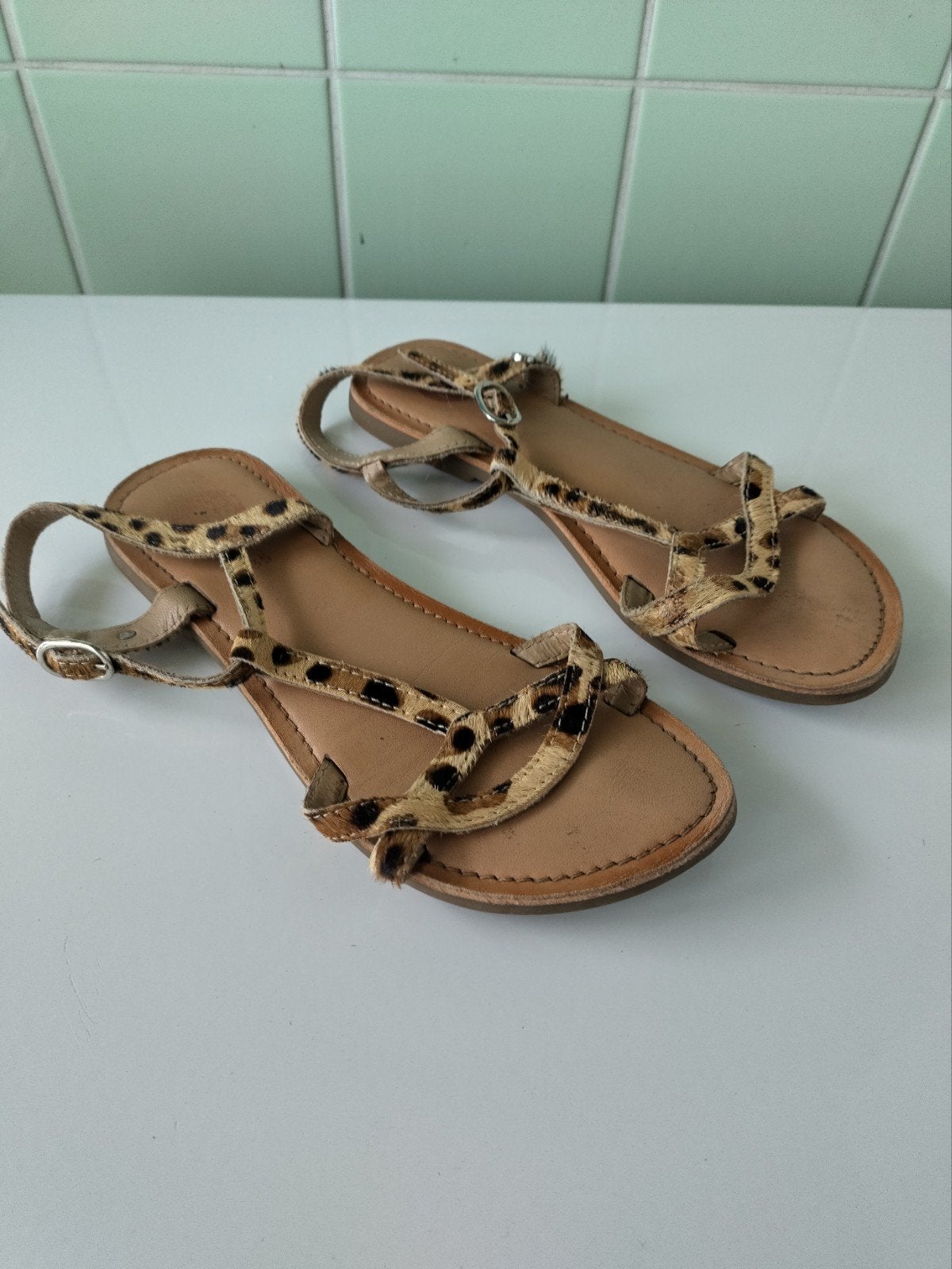 Sandalen maat 35 AFHALING LEES BESCHRIJVING, Ophalen, Beige, Sandalen of Muiltjes, Gios Eppo