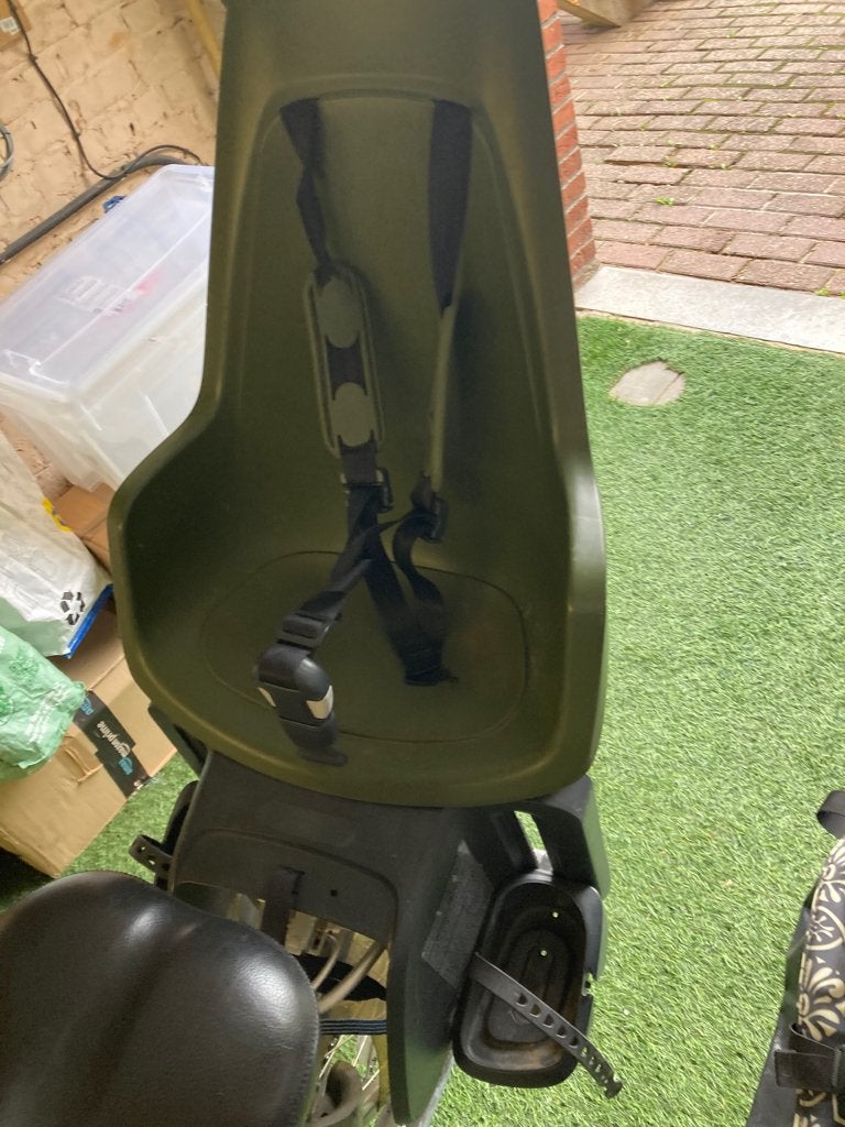Bobike babyzitje voor fiets, Bobike Maxi One, 0 à 18 kg, Repose-pieds, Enlèvement