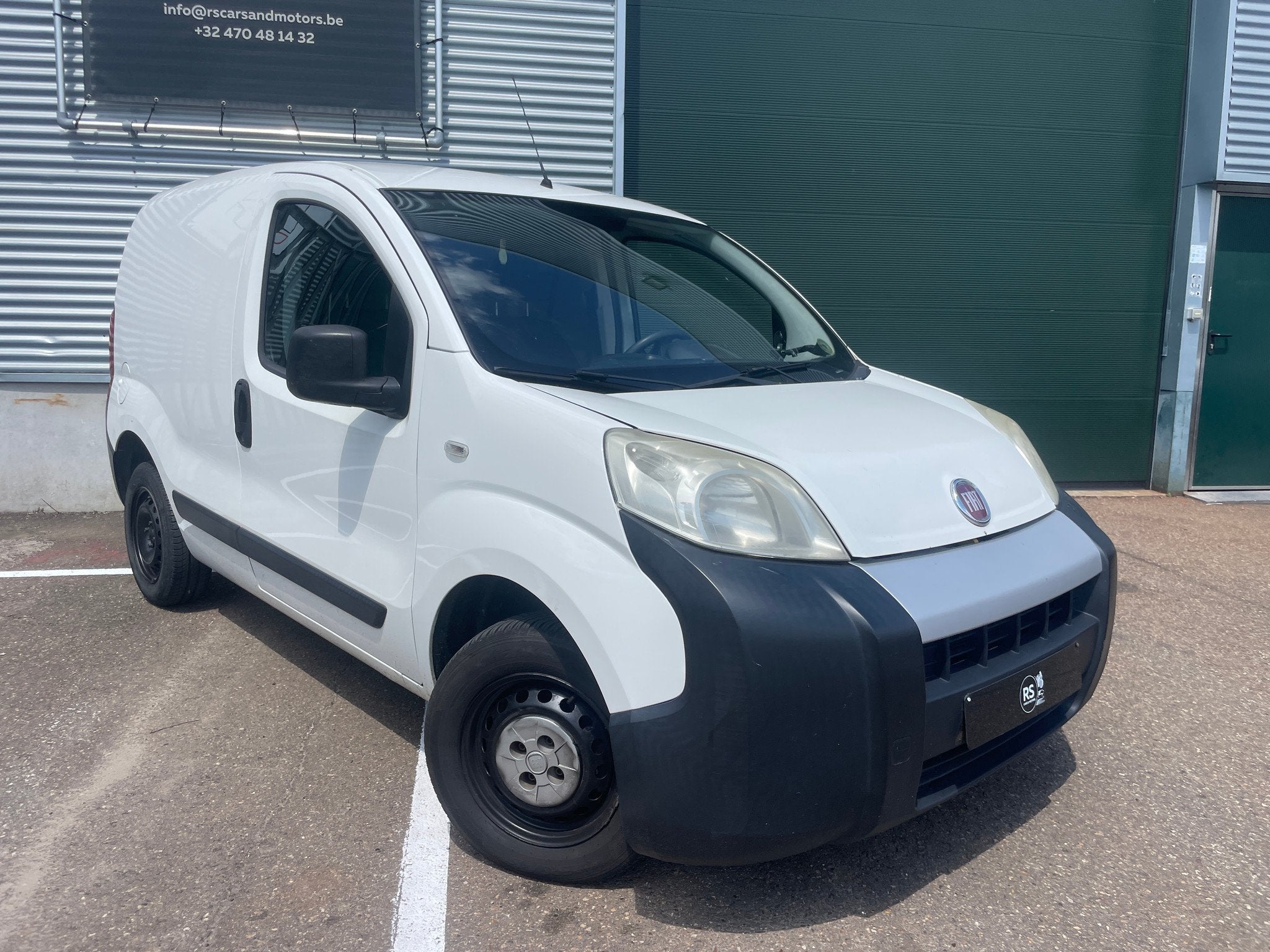 Fiat Fiorino 1.3d/Airco/2014/Gekeurd, Auto's, Fiat, Voorwielaandrijving, Stof, 4 cilinders, Wit
