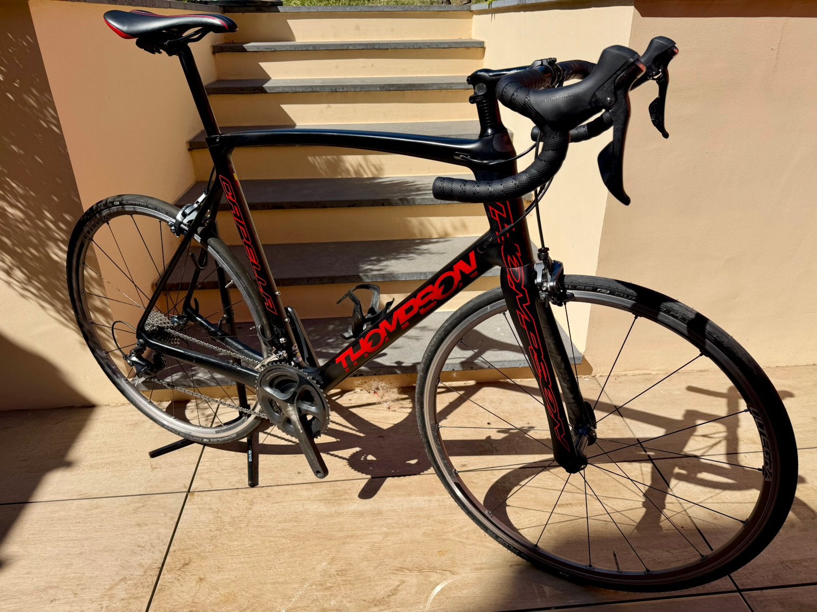 Thompson Capella Carbon — Shimano Ultegra — Maat 59, Fietsen en Brommers, Carbon, 10 tot 15 versnellingen, Zo goed als nieuw, 57 tot 61 cm